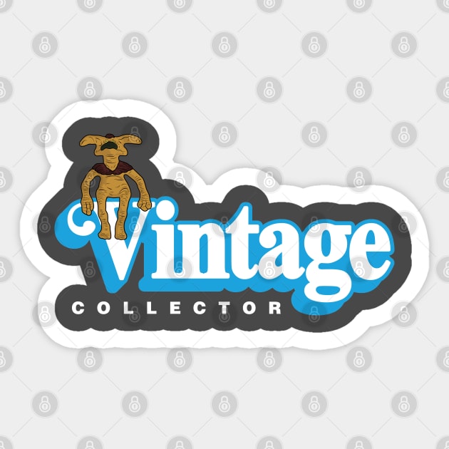 Vintage Collector - Monkey Lizard Logo Sticker by LeftCoast Graphics